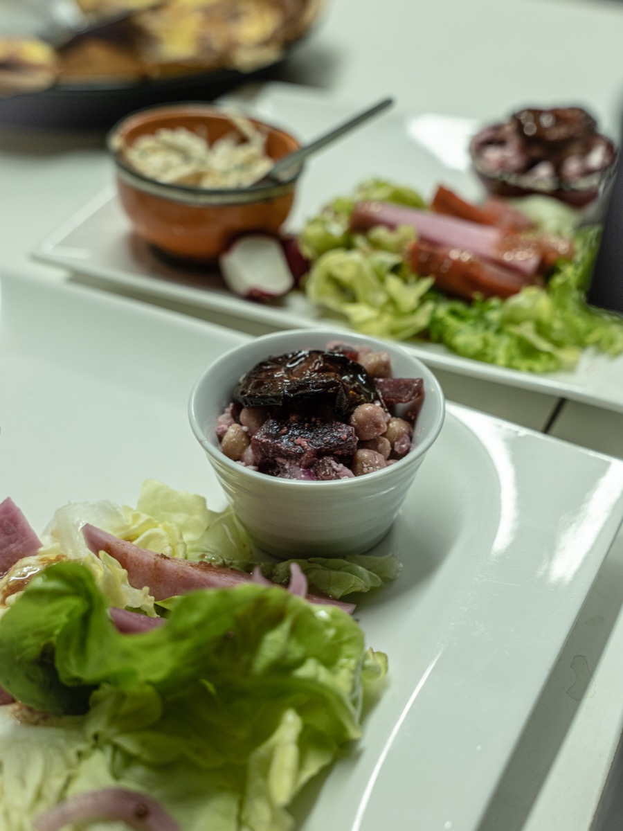 Photographie culinaire à La Lune Rousse — en service, vue 1